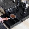 Black Coffee Grounds Knock Off Container, Detachable Knock Off Brewing Drawer, Stainless Steel Knock Off Coffee Box Accessories