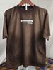 Men's Primitive X Sublime Heavyweight Dirty P Size Medium Brown Unisex T-Shirt