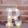 LED Luminous Letter and Number String Lights for Birthday, Proposal, and Event Décor