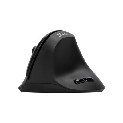 DELUX Ergonomic Wireless Mouse for Small Hands, 2.4G, 75g Lightweight, Vertical Design, 2400 DPI, Three-Stage DPI Adjustment, for Carpal Tunnel