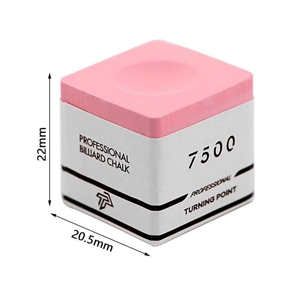 Square TP7500 Billiard Chalk Non-slip Billiard Pool Chalk Billiard Accessories
