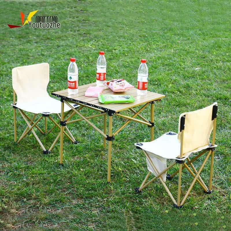 Youtuozhe Outdoor Camping Picnic Table & Chair Set