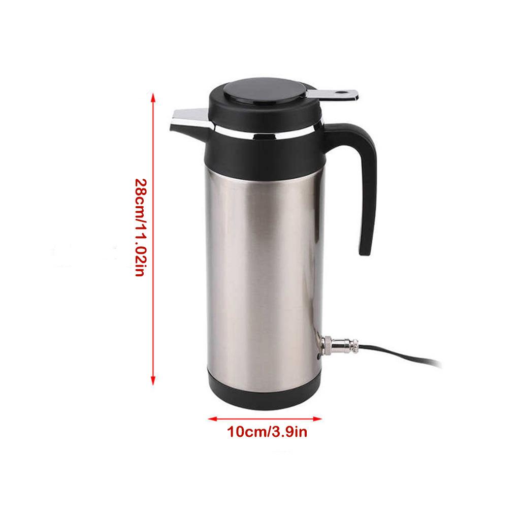 Car Vacuum Insulated Kettle Fast Heating Speed 304 Stainless Steel No Leaking Eco-friendly Food Grade Material Rustproof