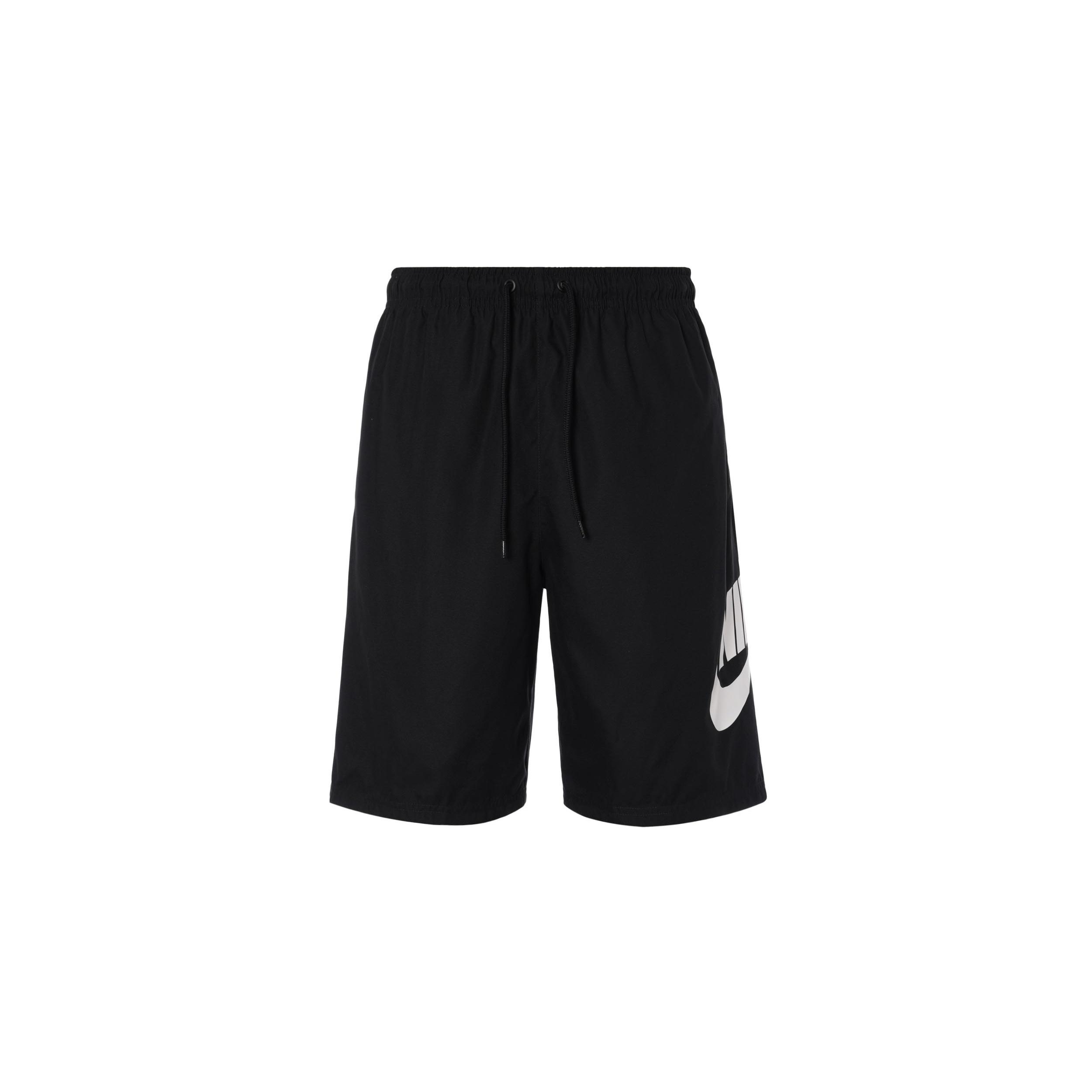 Nike Club Woven Short  Black White  Men s FN3304-010 S