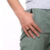 Ikuinen Ring Men Titanium Black Wedding Bands Engagement Ring 8mm Male Finger Rings Jewelry