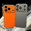 Instantly Turn 17 AG Matte Phone Case for iPhone 17 16 15 14 13 Pro Max Shockproof Glass Camera Protection Hard Cover