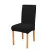 Stripe Jacquard Kitchen Room Chair Covers Stretch Elastic Soft Chair Slipcover For Dining Room