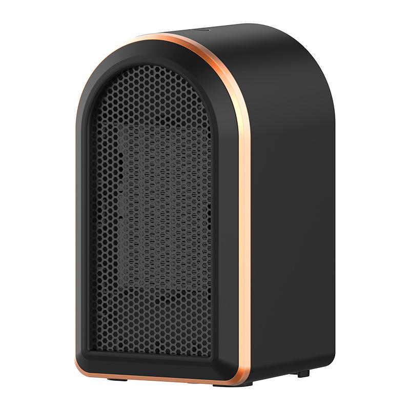Compact Desktop Electric Heater for Bedroom - Portable Warm Air Heater