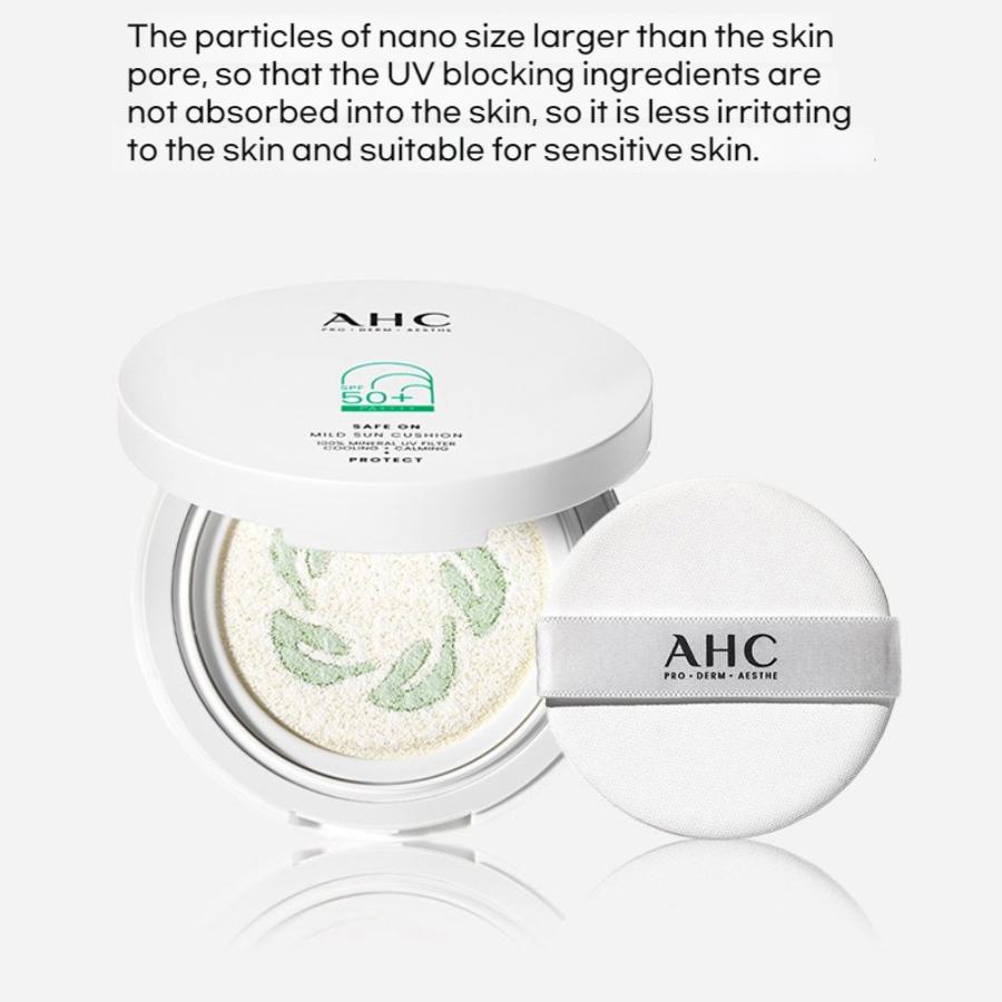 AHC Safe On Mild Sun Cushion SPF50+ PA++++ 25g