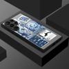 Magnetic For Magsafe Case For Samsung Galaxy S26 Ultra S25 Edge S24 S23 S22 Plus S21 FE Shark Ocean Fish Print Hybrid Matte Cover