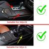 Soft Carbon Fiber For Maserati Ghibli 2014-2026 Car Center Control Gear Panel Cover Trim Sticker Car Accessories