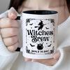 Witches Brew 11oz/330ML Ceramic Coffee Mug - Reusable, Dishwasher Safe, Perfect for Halloween & Everyday Use