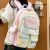 Cartable Sac à dos japonais style ins pour filles, sac à dos simple et mignon pour filles de collège, petit sac à dos frais