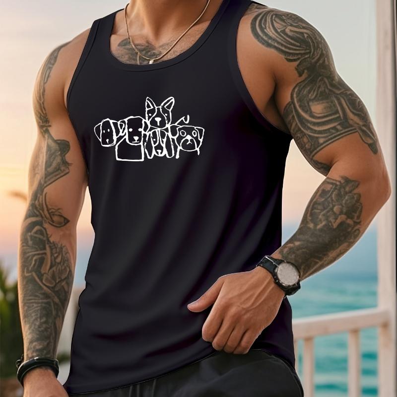 

Легкая и многофункциональная мужская майка XXL чёрный