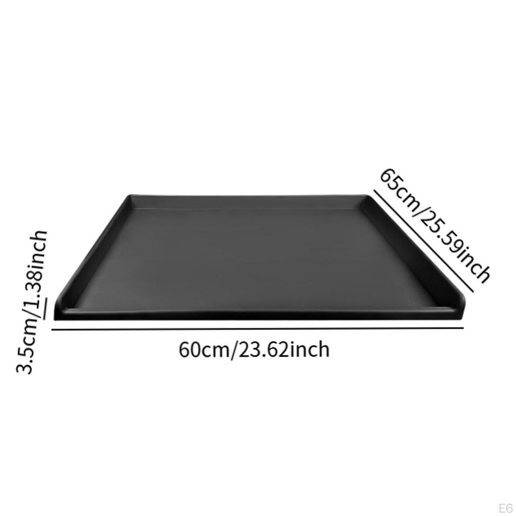 Dog Food Mat Water Dispenser Portable Floor Protection Silicone Feeding Bowl Puppy