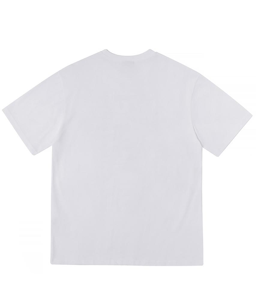 MATCHGLOBE Three Dragon Oversized Tee (White)