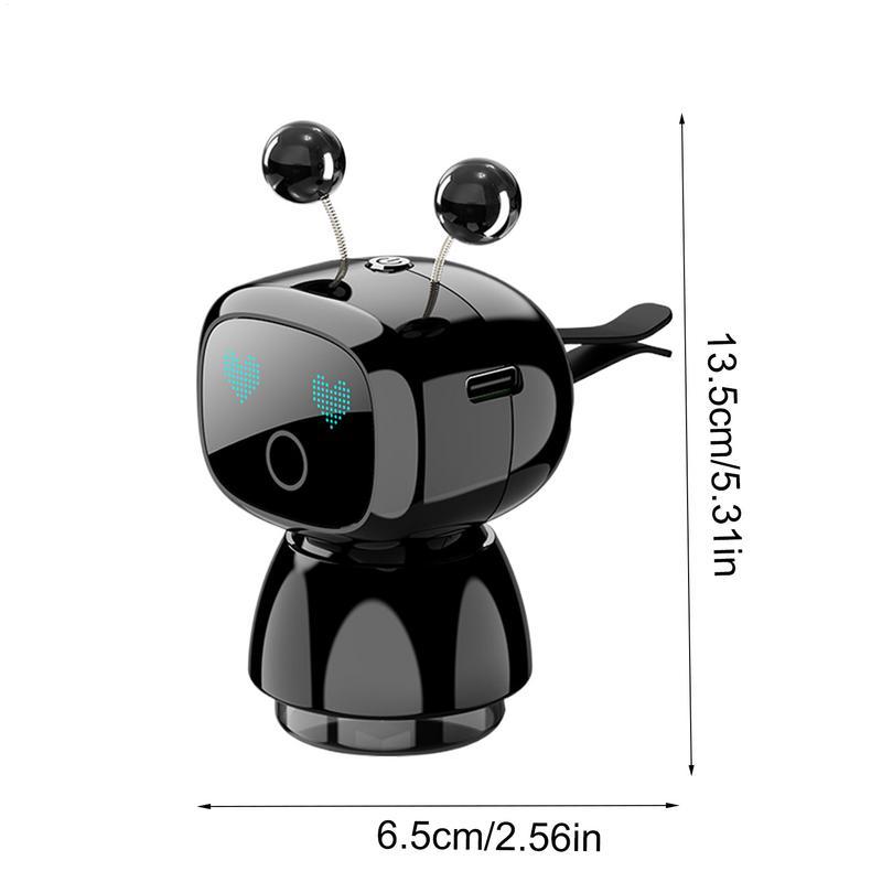 Car Air Freshener Vent Clip Robot Shaped Car Aromatherapy Diffuser Auto Aromatherapy Ornament Long-Lasting Fragrance Diffuser