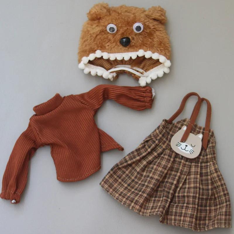 1/6 BJD Doll's Clothes 28cm Doll Accessories Suit Princess Dress Up Toys for Joints Baby Doll Girls Gift Toy