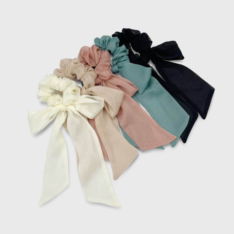 Jean Paul Clarisse Chiffon Ribbon Scrunchie JP-22-089S