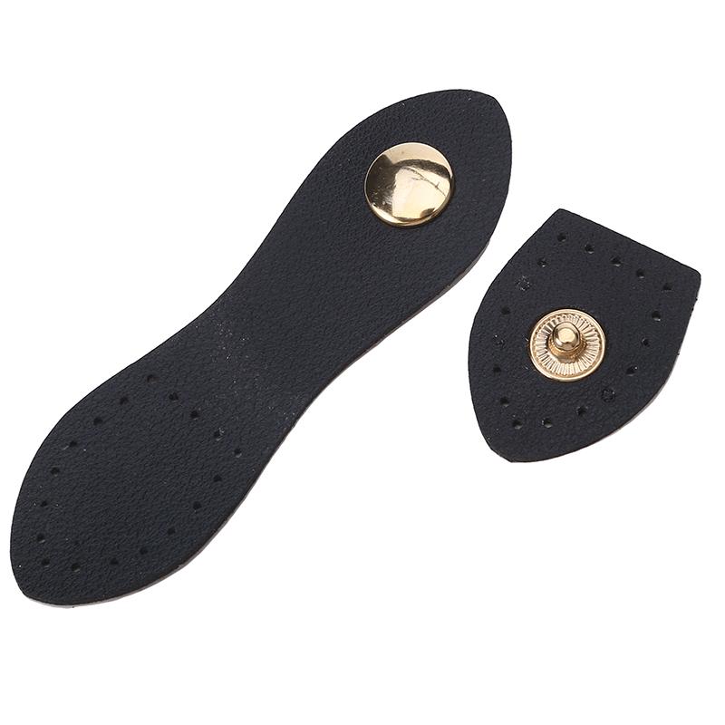 1/5PCS Leather Snap Buckles Snap Button Closure Sew On Leather Purse Closure Fasteners for Wallet Bags Purse Making DIY Craft