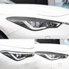2PCS Car Headlight Eyelids Eyebrows Trim Head Lamp Decoration Stickers For Infiniti Q50 Q60 Carbon Fiber Auto Accessories