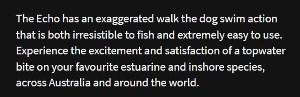 Malosi EC80F-FT Pencil Micro Echo 80F Floating Lure Frost (0580)