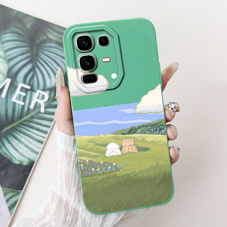 For Infinix Note 50 Pro+ Plus Case X6856 Cover Fashion Painted Couple Phone Cases For Infinix Note 50 Pro 4G X6855 Note50 Fundas