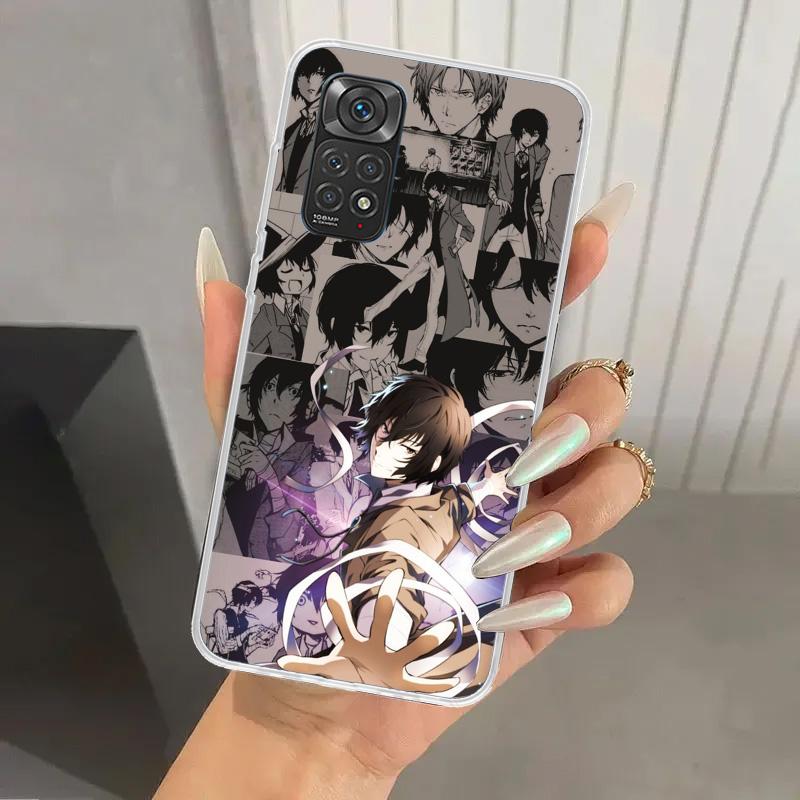 Bungo Stray Dogs Manga Phone Case for Xiaomi Redmi Note 15 14 14S 13 12S 12 Pro 11S 11 Plus 11T 11E 10S Soft Funda Print Shell R