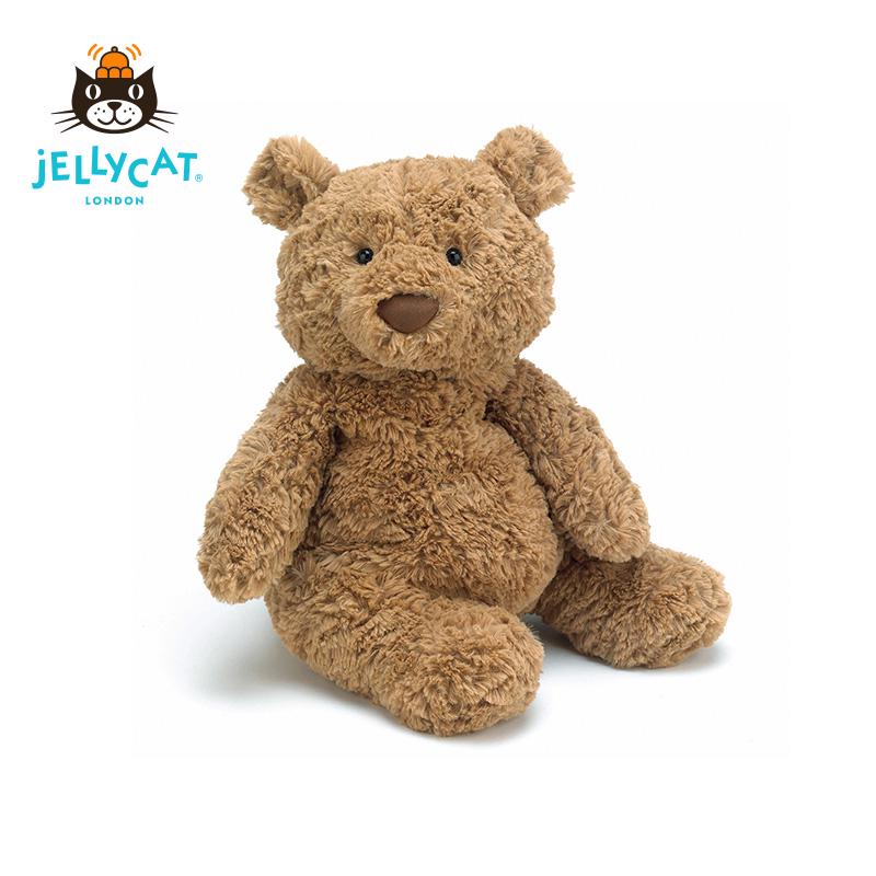 Jellycat Barcelona Bear Plush Toy - Soothing Teddy Bear Stuffed Animal Gift with Gift Box