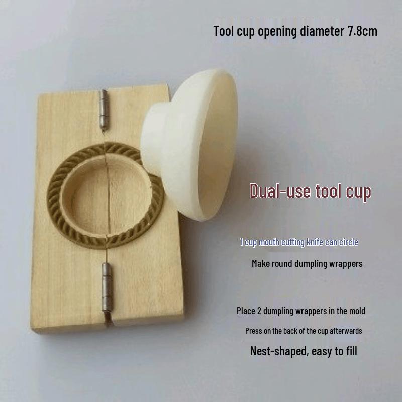 Ruhan Wood-Plastic Mold Kit with Dual-Use Tool Cup