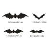 Decoratiune Halloween Autocolante PVC Autocolante Stereo 3D 72buc