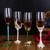 Enshou Su Creative Enamel Champagne Glass