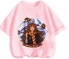 Trendy Cartoon Harry Potter Pattern Tee Summer Casual Crew Neck Children Daily Wearing Apparel