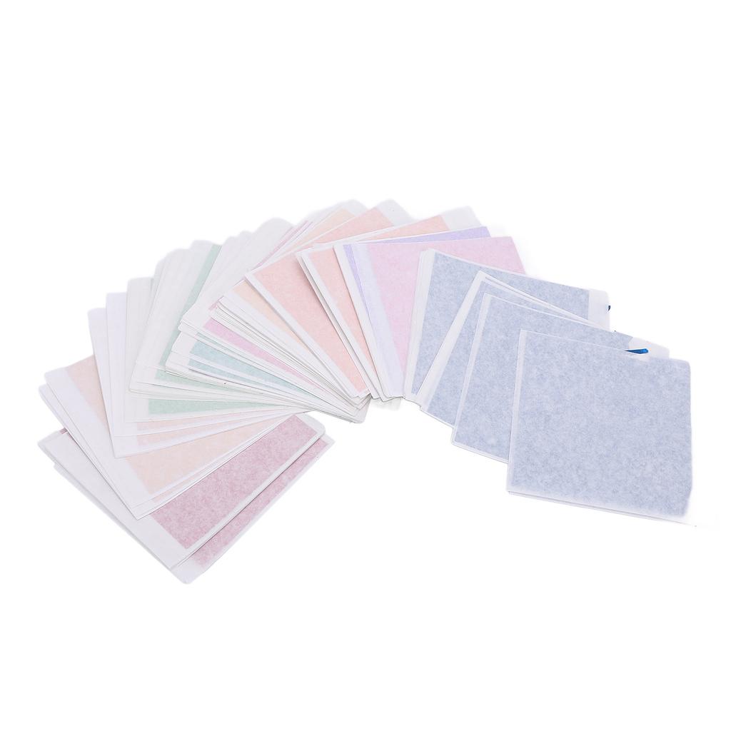 12 Colors Imitation Gold Leaf Sheets Multi Color Gold Leaf Paper 240 Pieces for Arts Decoration