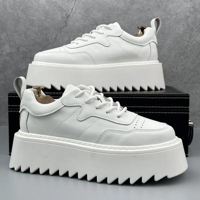 New High Quality Men's Shoes Thick Soled Height Increasing Casual Skateboarding Shoes for Youth Outdoor Running Sports Shoes