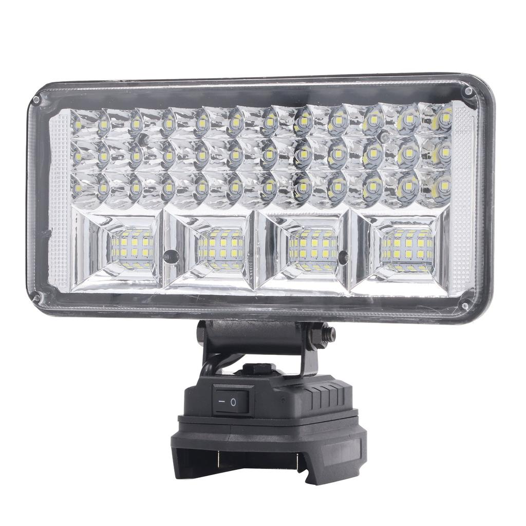 6000lm Cordless LED Work Light Waterproof Emergency 14.4V‑18V Lithium Battery LED Lamp for BL1430
