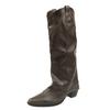Riveted Leg Boots, High-heeled Boots, Thick Heeled Pointed Boots, Women's Boots