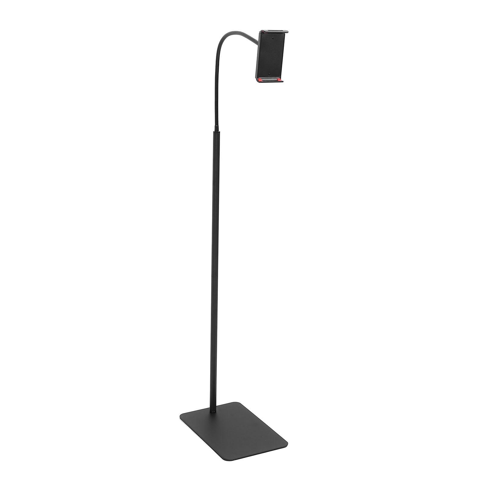 

Напольная подставка для планшета, регулируемый напольный держатель для шланга, подставка для телефона для просмотра потокового вещания в реальном времени