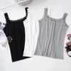 Solid Color Slim Camisole Women's Summer Lace Modal Large Size Outer Wear Bottoming Shirt Top