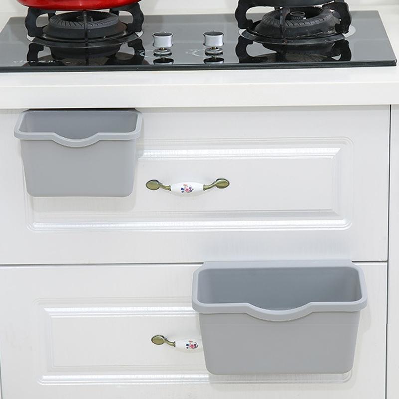 Under Cabinet Trash Bin Small And Large Sizes PP Material For Kitchen Waste Storage