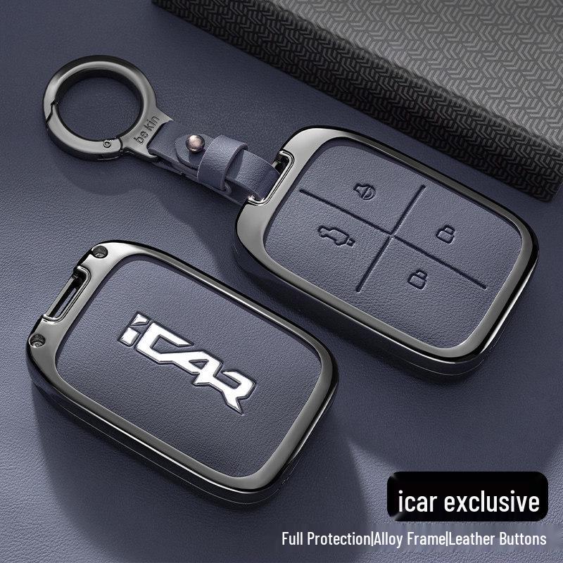 Chery iCar V23 Key Case 2025: Smart Bluetooth Remote Shell & Protective Bag