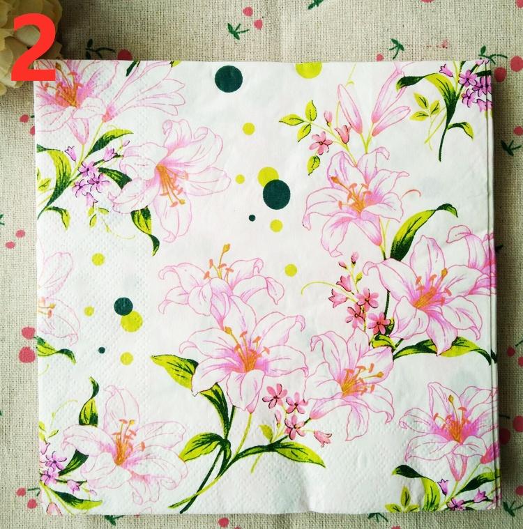 

Бумажные салфетки для обеда-20 шт., 33х33 см. Бумажная салфетка с принтом для декупажа, бумажная салфетка серии «Лаванда» для свадьбы