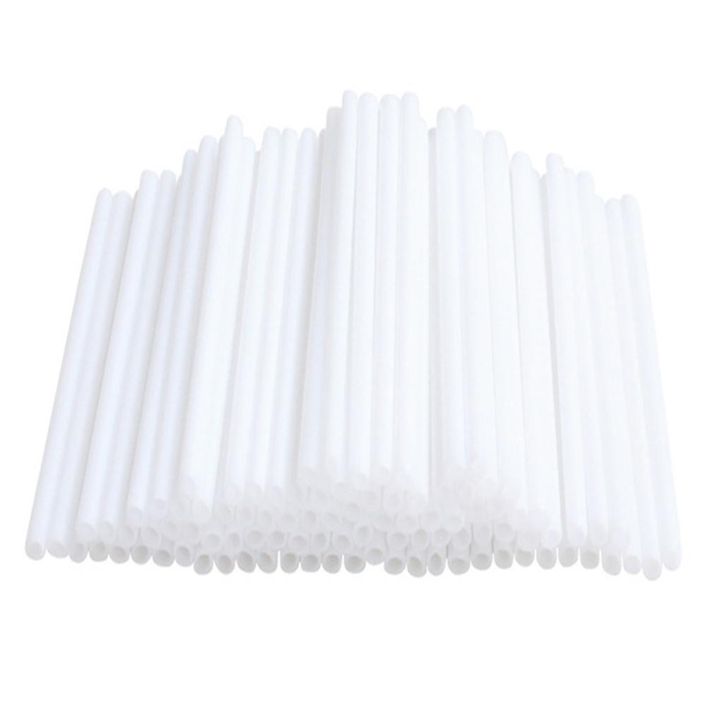 Acheter 100pcs Plastic Candy Pole Lollipop Sticks DIY Hollow Kitchen