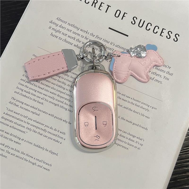 2026 NIO ES8/ET9/ES9 Car Key Case: All-Inclusive Protective Shell with Exquisite Chain