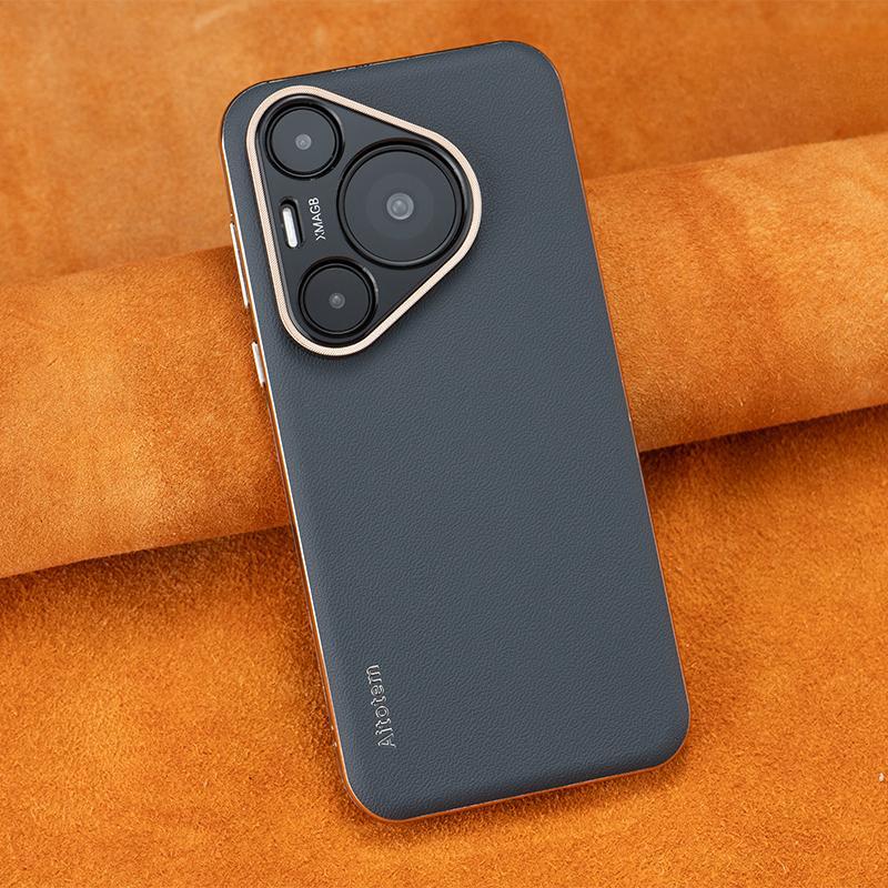 

Подходит для чехла для мобильного телефона Huawei Pura70pro+ Бизнес P70ultra Противоударный Всесторонний Мужской и Женский 70 Кожаный Чехол Huawei Pura 70