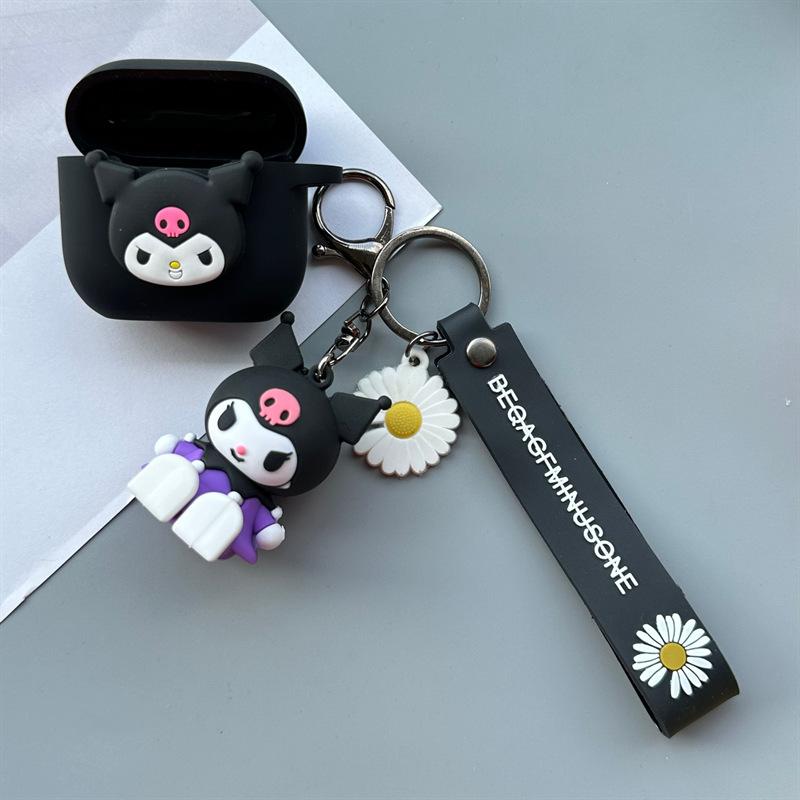 Suitable for AirPods pro1 wireless bluetooth headset case apple 1 flower cartoon 1/1 silicone soft case