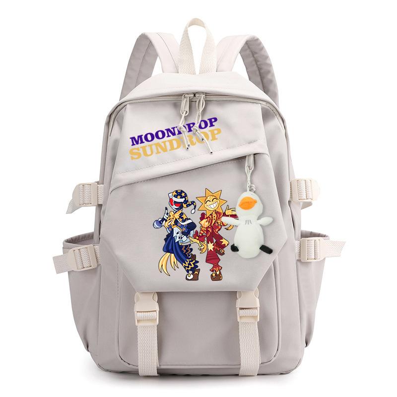 Game Merchandise Cartoon Print Student Bag Outdoor Leisure Large Capacity Backpack