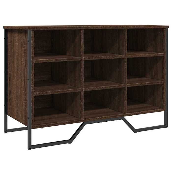 VidaXL Armoire à chaussures chêne marron 90x38x61,5 cm bois ingénierie, étagère à chaussures, armoire de rangement de 848648