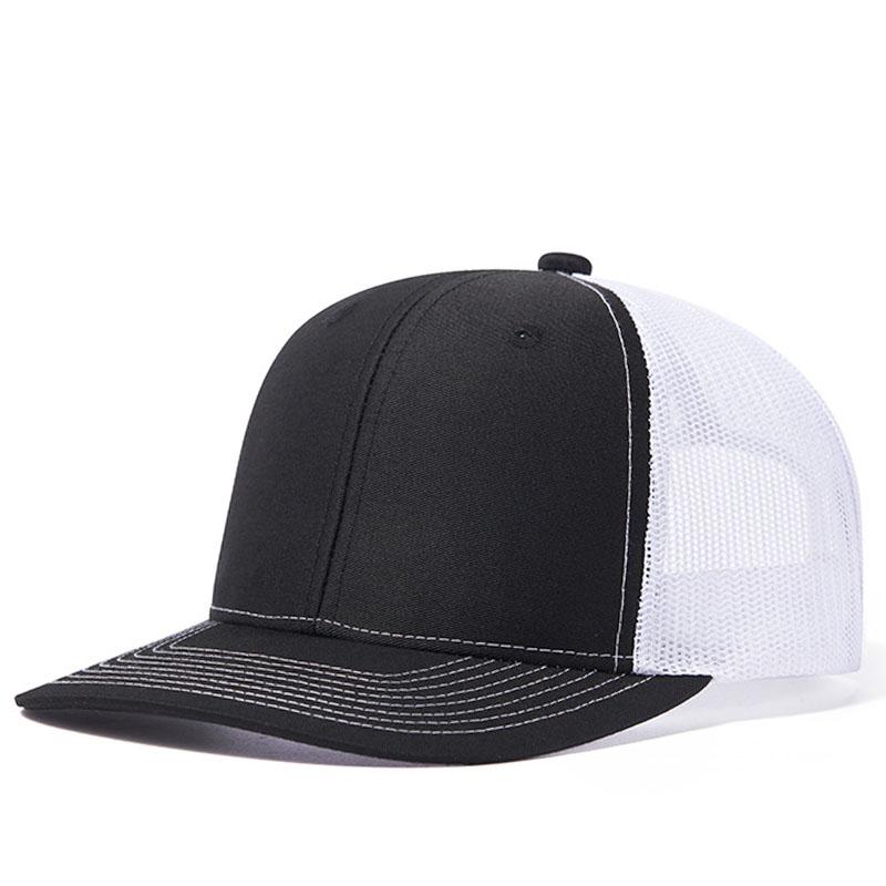 Custom Embroidery Logo Baseball Cap Summer Breakable Net Blank Truck Caps Men's Women Text Letter Richardson Hats Custom Logo