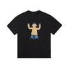 Fun Cartoon Character Printed  Women's Loose Casual Short Sleeved Summer New Personalized Fashion T-shirt Classic Playful Design